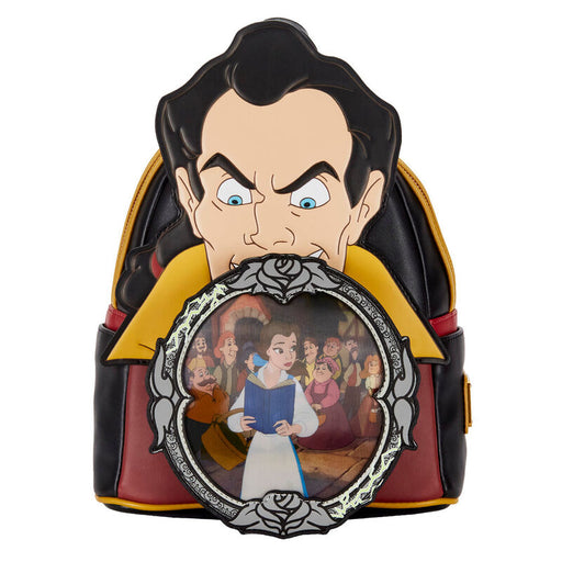 Loungefly  Disney Beauty and the Beast Villains Gaston Scene backpack 26cm-0