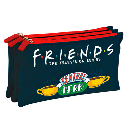 Friends triple pencil case-0
