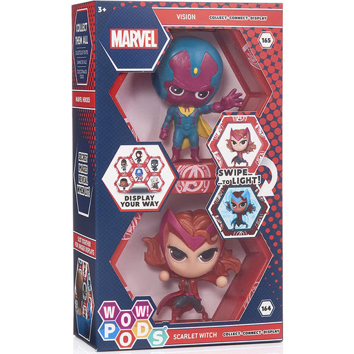 WOW! POD Marvel Vision + Scarlet led figures set-0