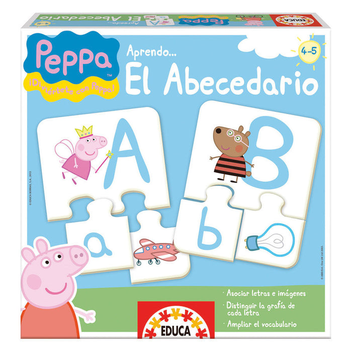 Spanish Peppa Pig Learn the Alphabet game-0