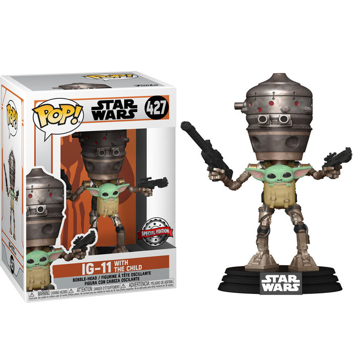 Set figure POP & Tee Star Wars IG-11 With the Child Exclusive-1