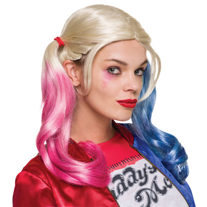 DC Comics Harley Quinn adult wig-0