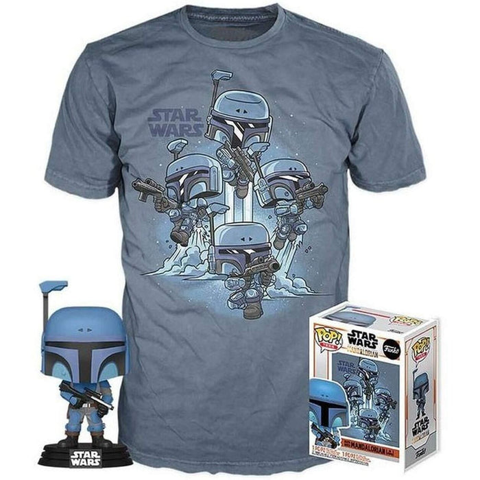 Set figure POP & Tee Star Wars Mandalorian L-0