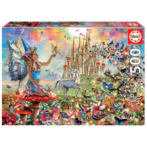 Fairies and butterflies puzzle 500pcs-0
