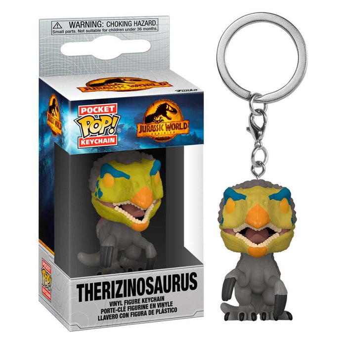 Pocket POP Keychain Jurassic World 3 Therizinosaurus-0