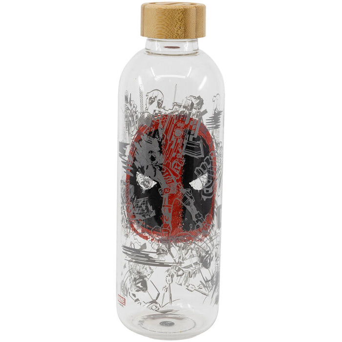Marvel Deadpool glass bottle 1030ml-1