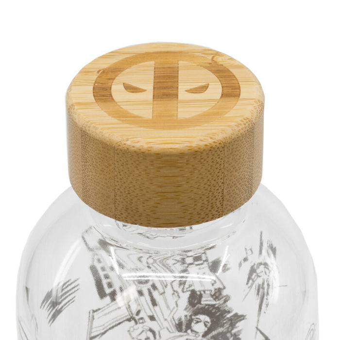 Marvel Deadpool glass bottle 1030ml-2