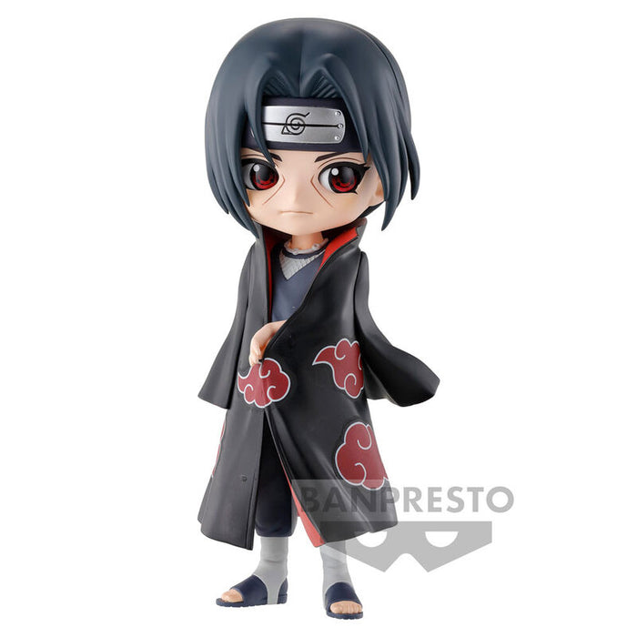 Naruto Shippuden Itachi Uchiha Q posket figure 14cm-0