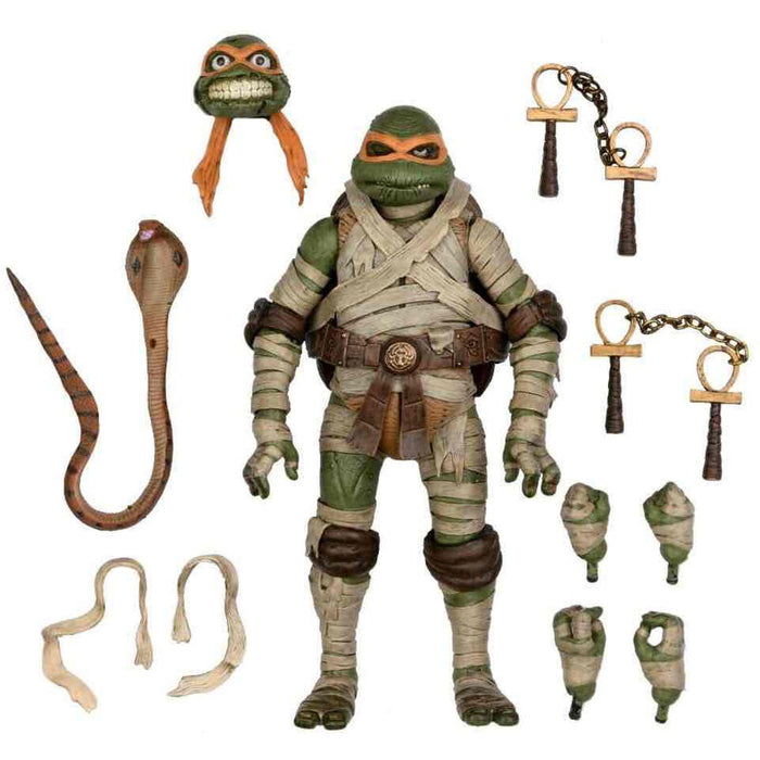 Ninja Turtles as the Mummy Michelangelo ultimate figure 18cm-1