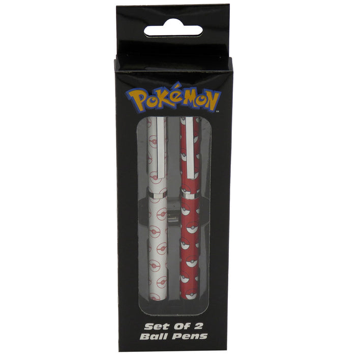 Pokemon Pokeball blister 2 ballpoint pens-0