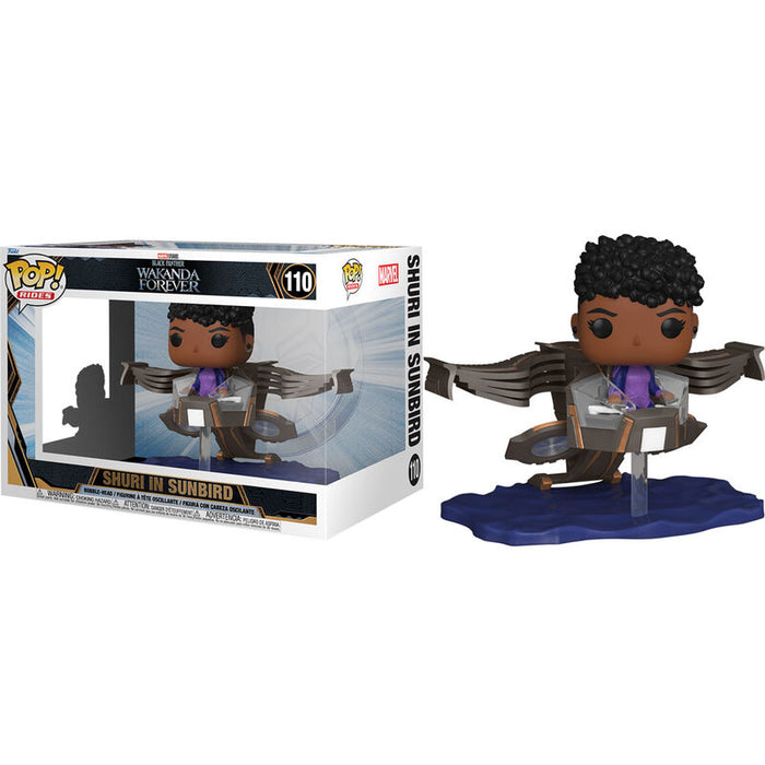POP figure Black Panther Wakanda Forever Shuri in Sunbird-0