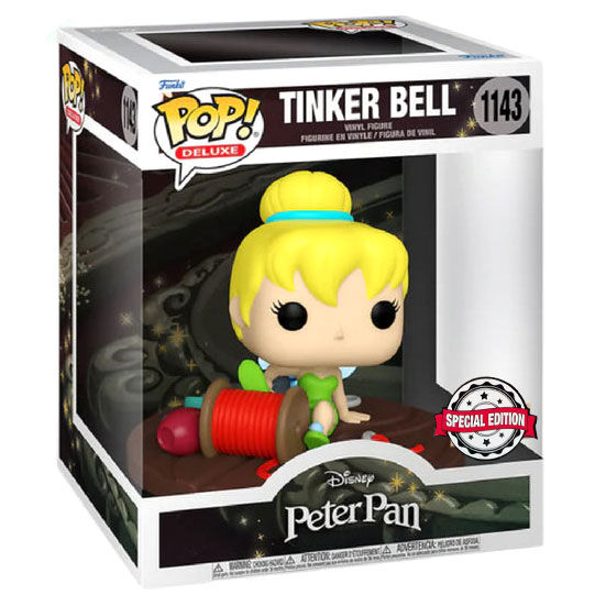 POP figure Disney Peter Pan Tinker Bell on Spool Exclusive-1
