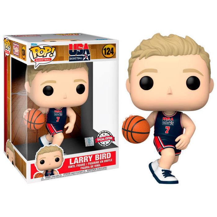 POP figure NBA Larry Bird 1992 Team US Navy Jersey Exclusive 25cm-0
