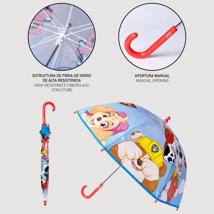 Paw Patrol bubble manual umbrella 45cm-5