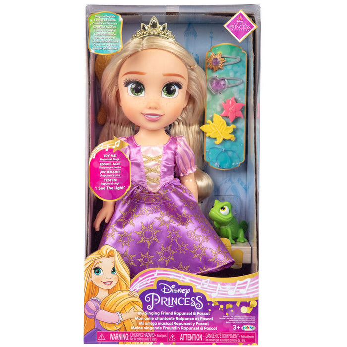 Spanish Disney Tangled Rapunzel musical doll 38cm-0