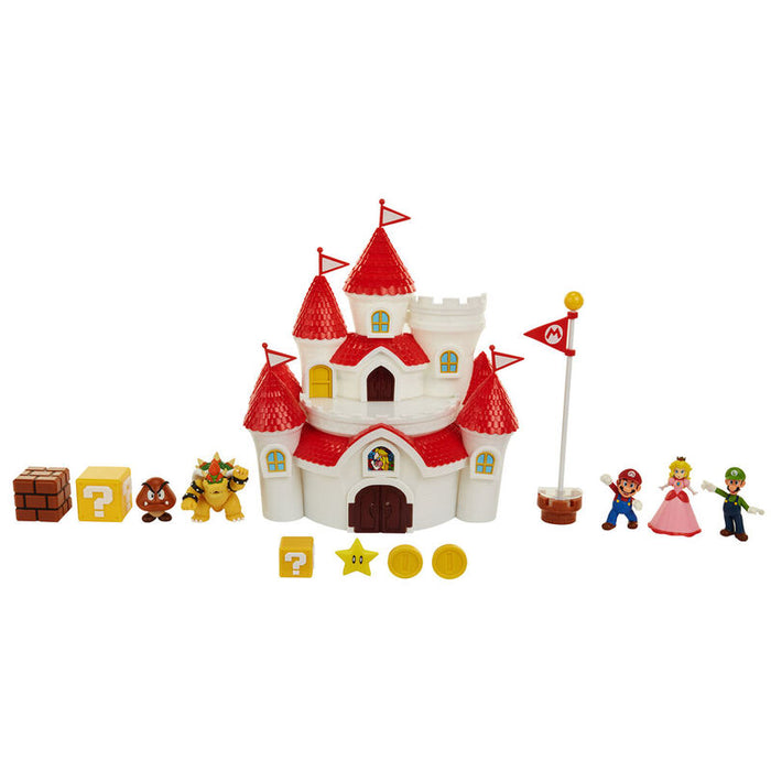 Super Mario Bros Mushroom Kingdom Deluxe Castle playset-2