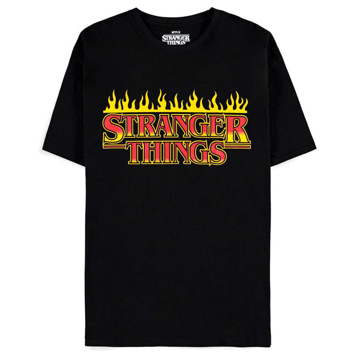 Stranger Things Fire Logo t-shirt-0