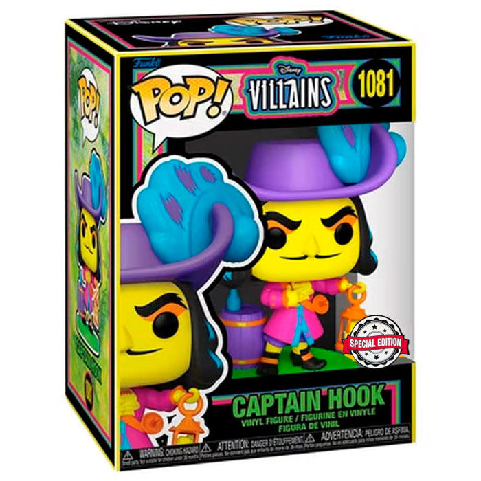 POP figure Disney Villains Hook Black Light Exclusive-0