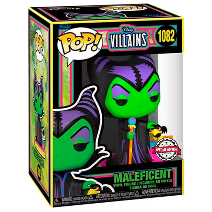 POP figure Disney Villains Maleficent Black Light Exclusive-0