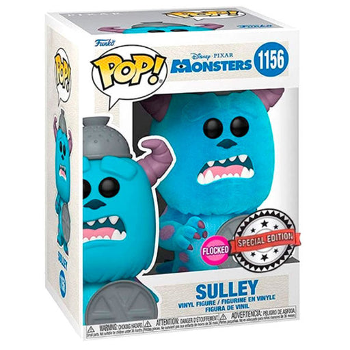 POP figure Disney Monsters Inc 20th Sulley Flocked Exclusive-0