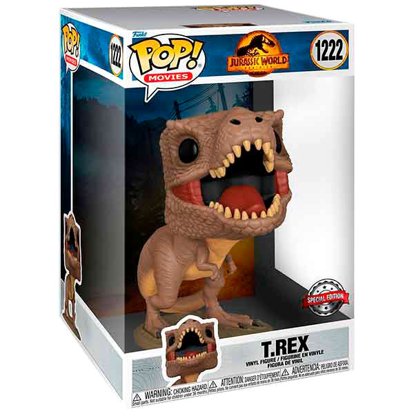POP figure Jurassic World 3 T-Rex Exclusive 25cm-0