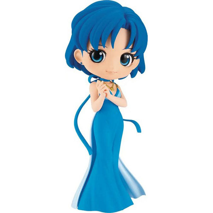 Sailor Moon Eternal the Movie Pretty Guardian Princess Mercury ver.A Q posket figure 14cm-0
