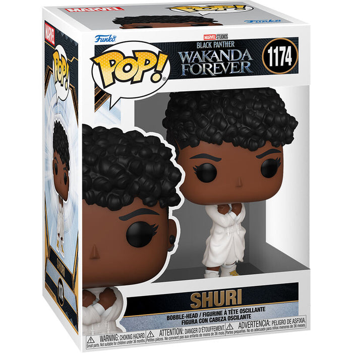 POP figure Marvel Black Panther Wakanda Forever Shuri-0