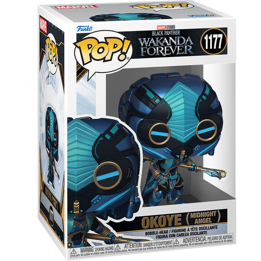 POP figure Marvel Black Panther Wakanda Okoye-0