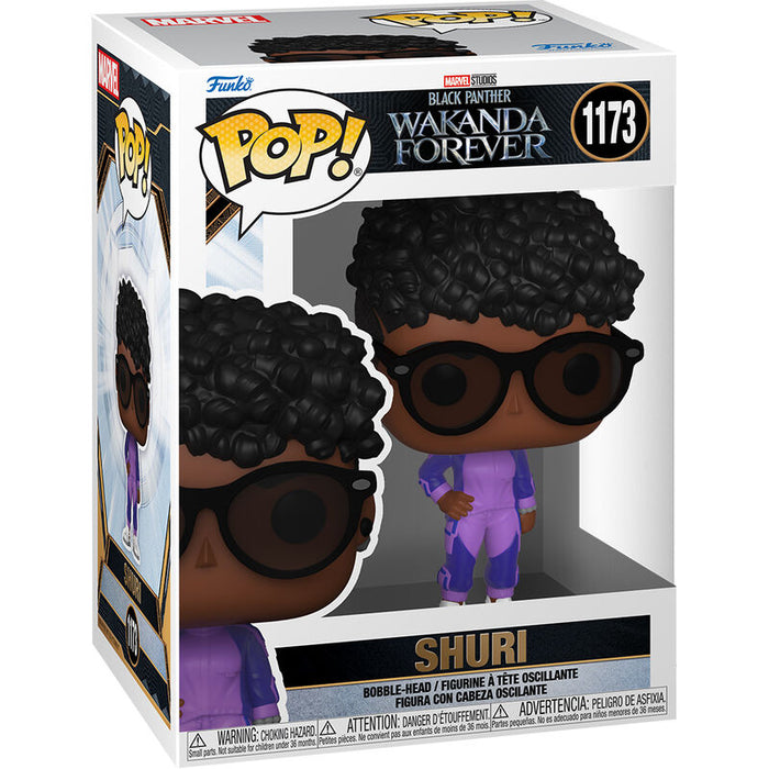 POP figure Marvel Black Panther Wakanda Forever Shuri-0