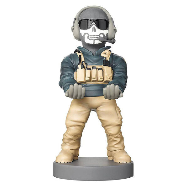 Call of Duty Lt. Simon Ghost figure clamping bracket Cable guy 21cm-0