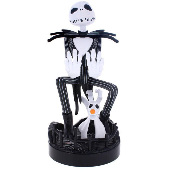 Disney Nightmare Before Christmas Jack Skellington figure clamping bracket Cable guy 21cm-0