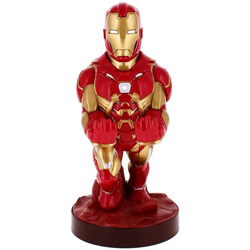 Marvel Iron Man clamping figure bracket Cable guy 21cm-0