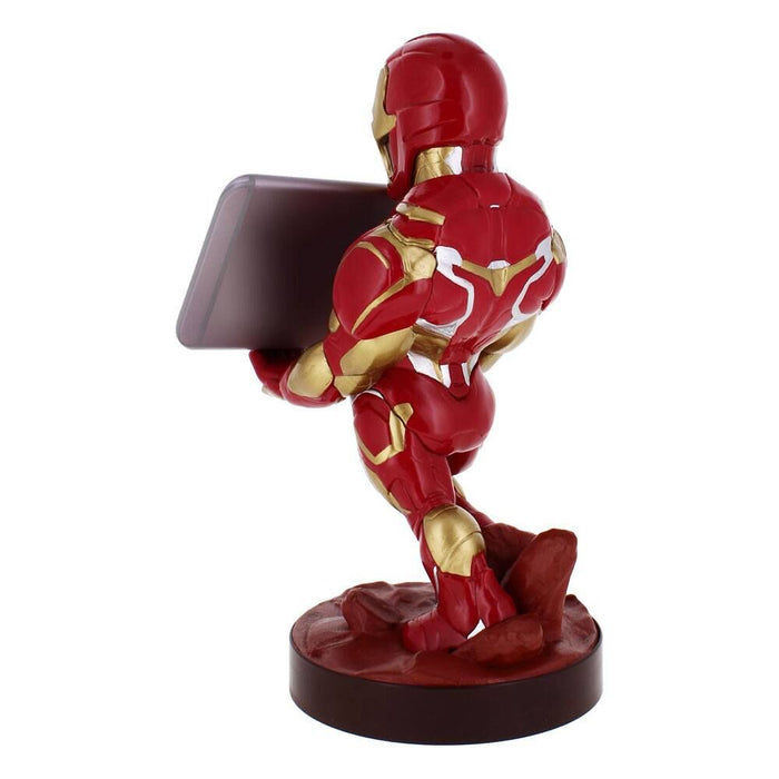 Marvel Iron Man clamping figure bracket Cable guy 21cm-5