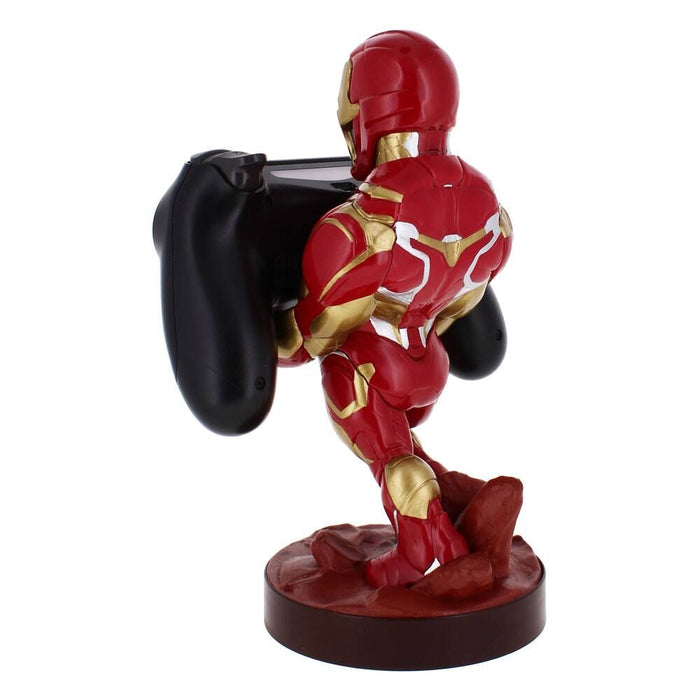 Marvel Iron Man clamping figure bracket Cable guy 21cm-4