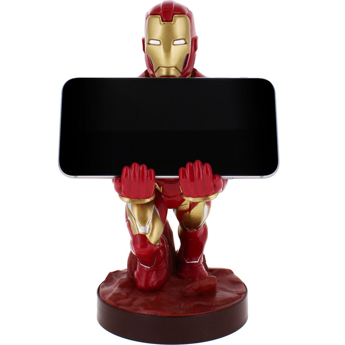 Marvel Iron Man clamping figure bracket Cable guy 21cm-3