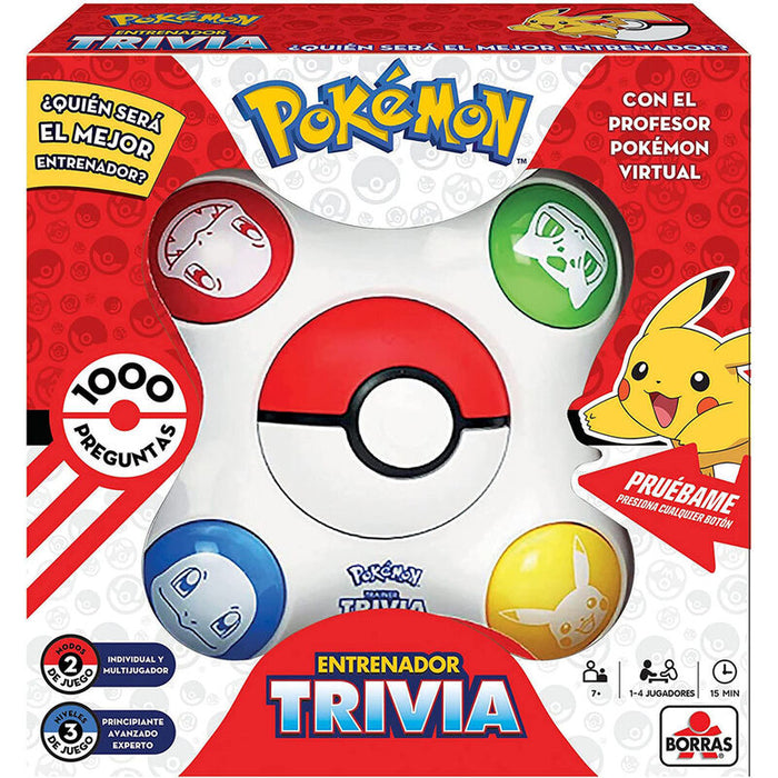 Spanish Pokemon Trivia board game-0
