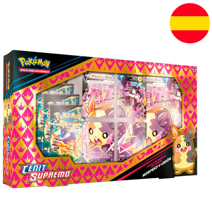 Spanish Pokemon Morpecko V Union Trading Card Game box-1