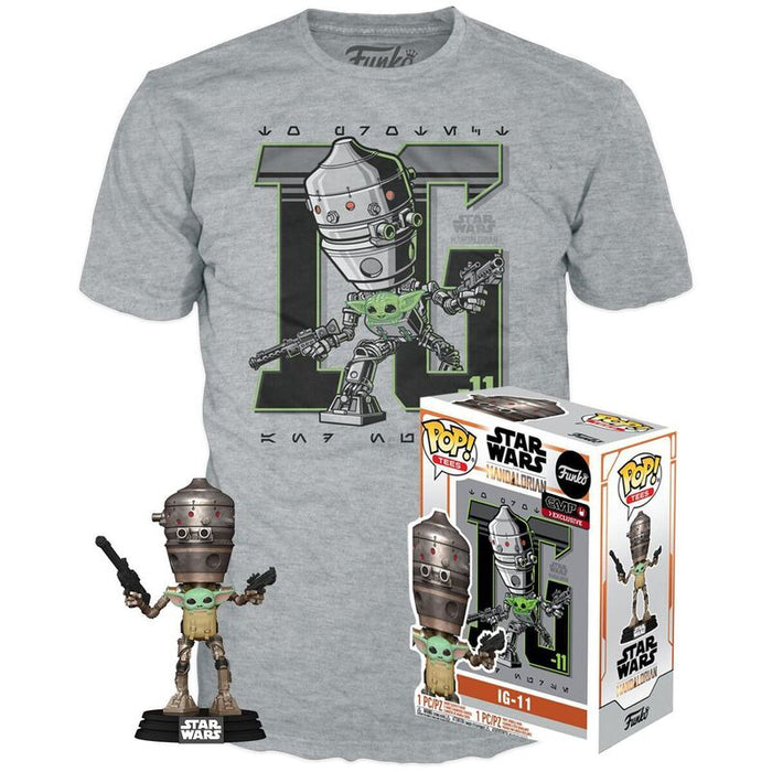 Set figure POP & Tee Star Wars IG-11 With the Child Exclusive-0