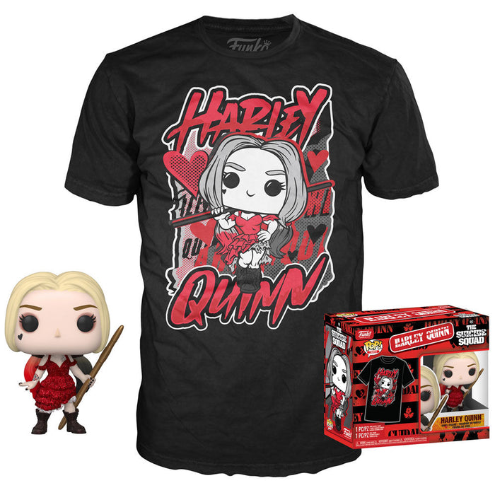 Set figure POP & Tee DC Comics Escuadron Suicida Harley Quinn-0