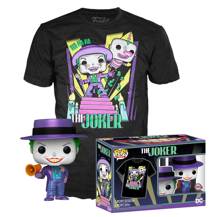 Set figure POP & Tee DC Comics Batman The Joker-0