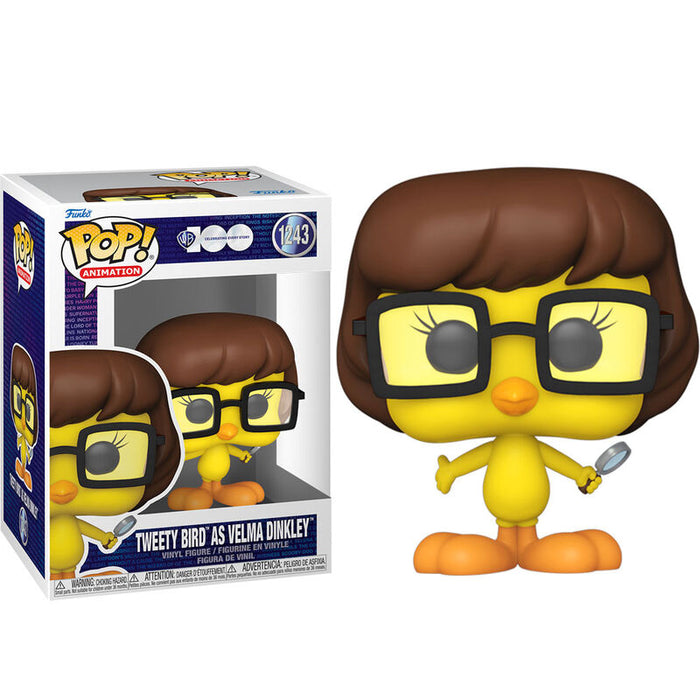 POP figure Looney Tunes Tweety Bird as Velma Dinkley-1