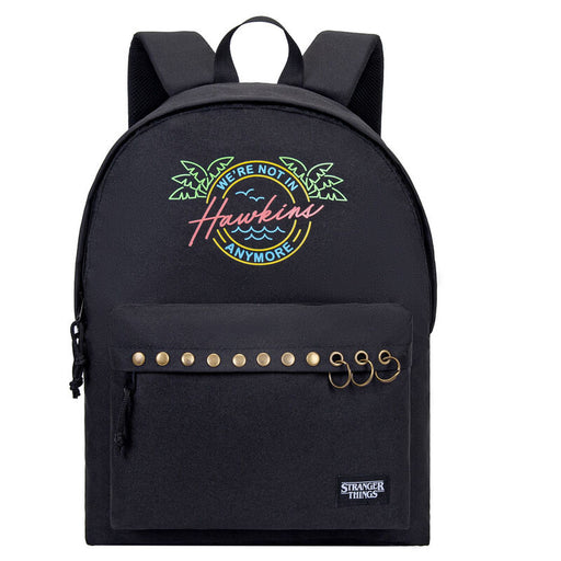 Stranger Things Hawkins Neon backpack 43cm-0