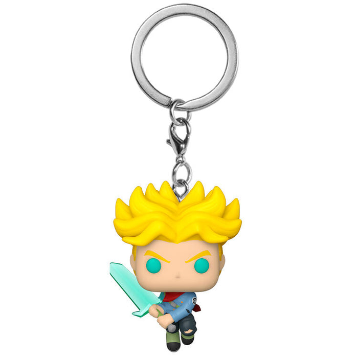 Pocket POP Keychain Dragon Ball Super Saiyan Trunks with Sword-1