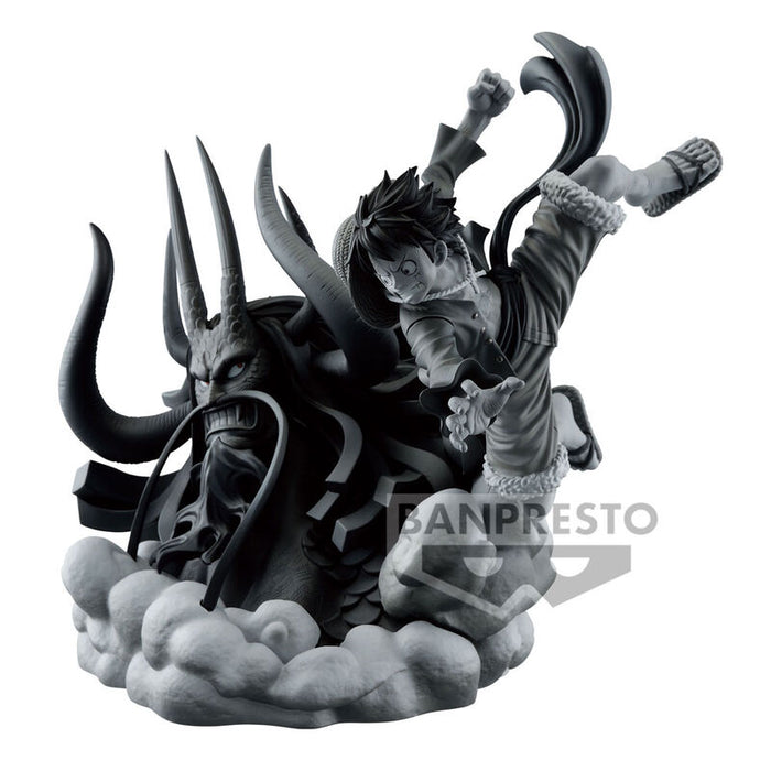 One Piece Dioramatic The Brush Tones D Luffy Monkey figure 20cm-0