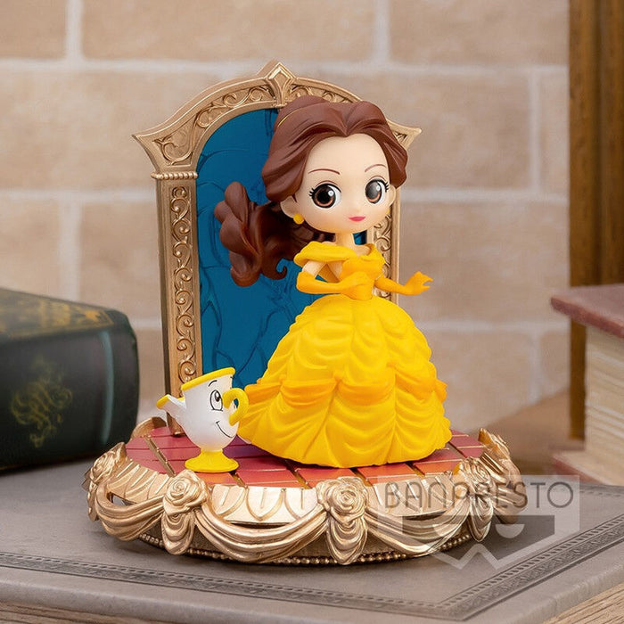 Disney Characters Stories Belle Q posket figure 8cm-6