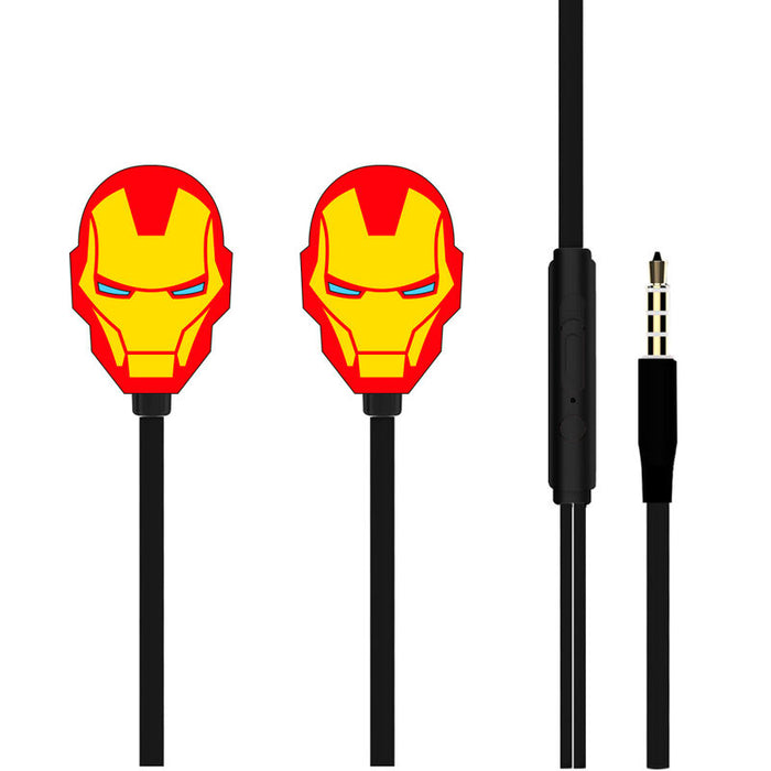 Marvel Iron Man earphones-0