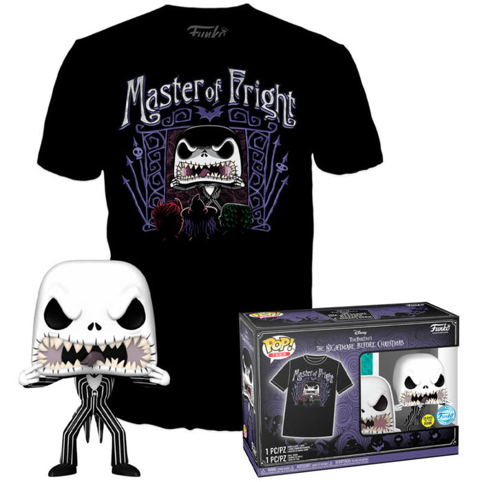 Set figure POP & Tee Nightmare Before Christmas Jack Skellington Exclusive-0