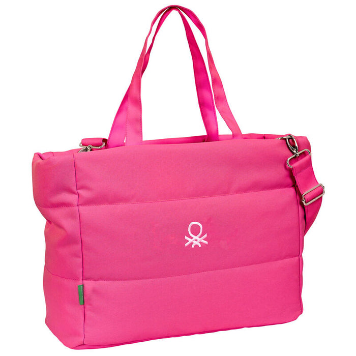 Benetton Raspberry bag-1