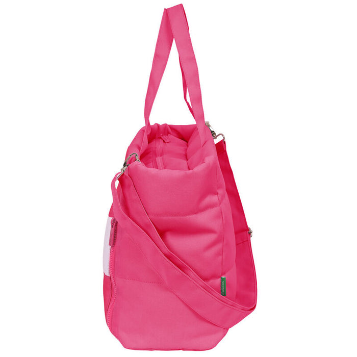 Benetton Raspberry bag-2