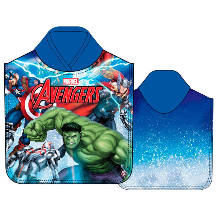 Marvel Avengers microfibre poncho towel-0